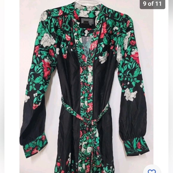 Anthropologie Midi Shirt Dress Size S - Picture 7 of 9